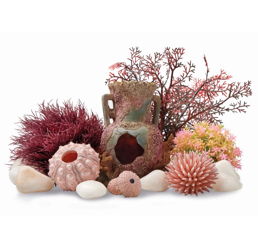 Oase biOrb Aquarium Fish Tank Decor Set 15L Lost Vase 