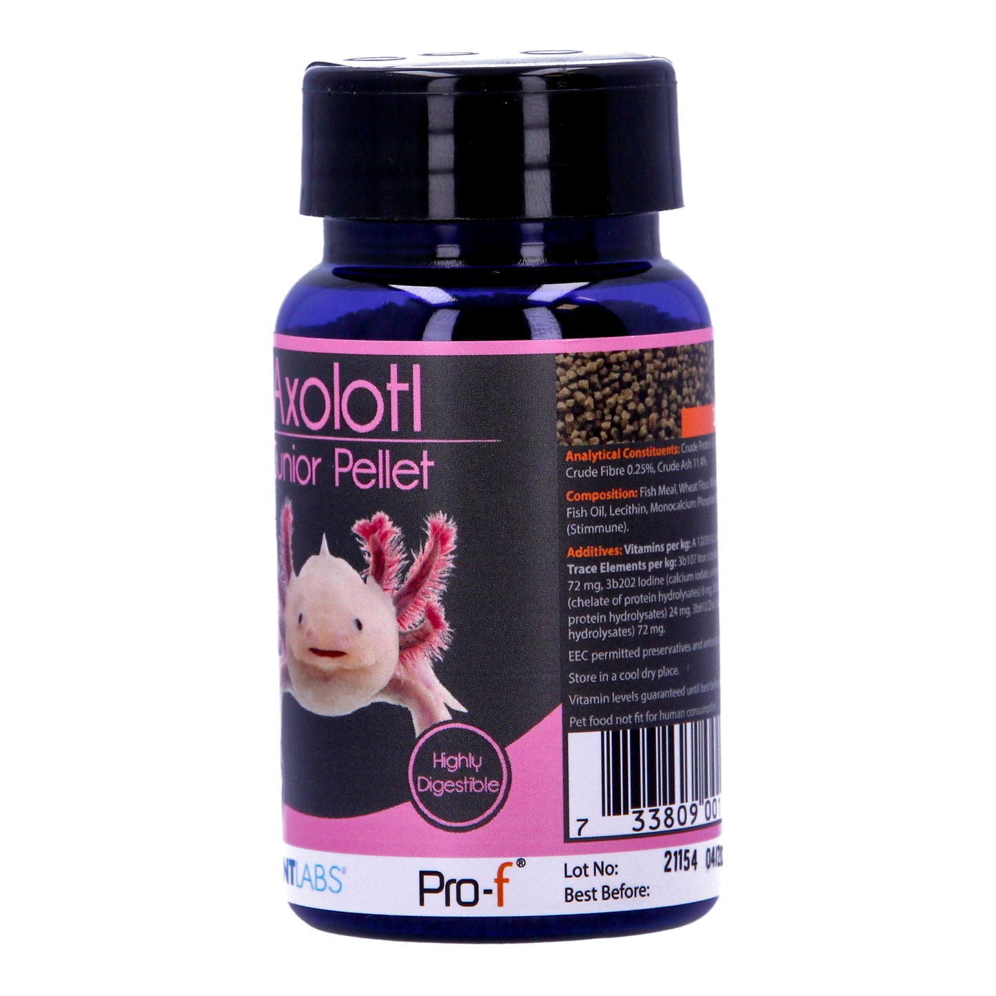 NT Labs Pro-F Axolotl Adult Pellets (3-4.5mm)