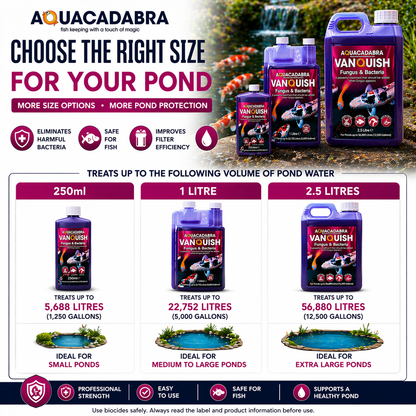 Aquacadabra Vanquish Fungus & Bacteria