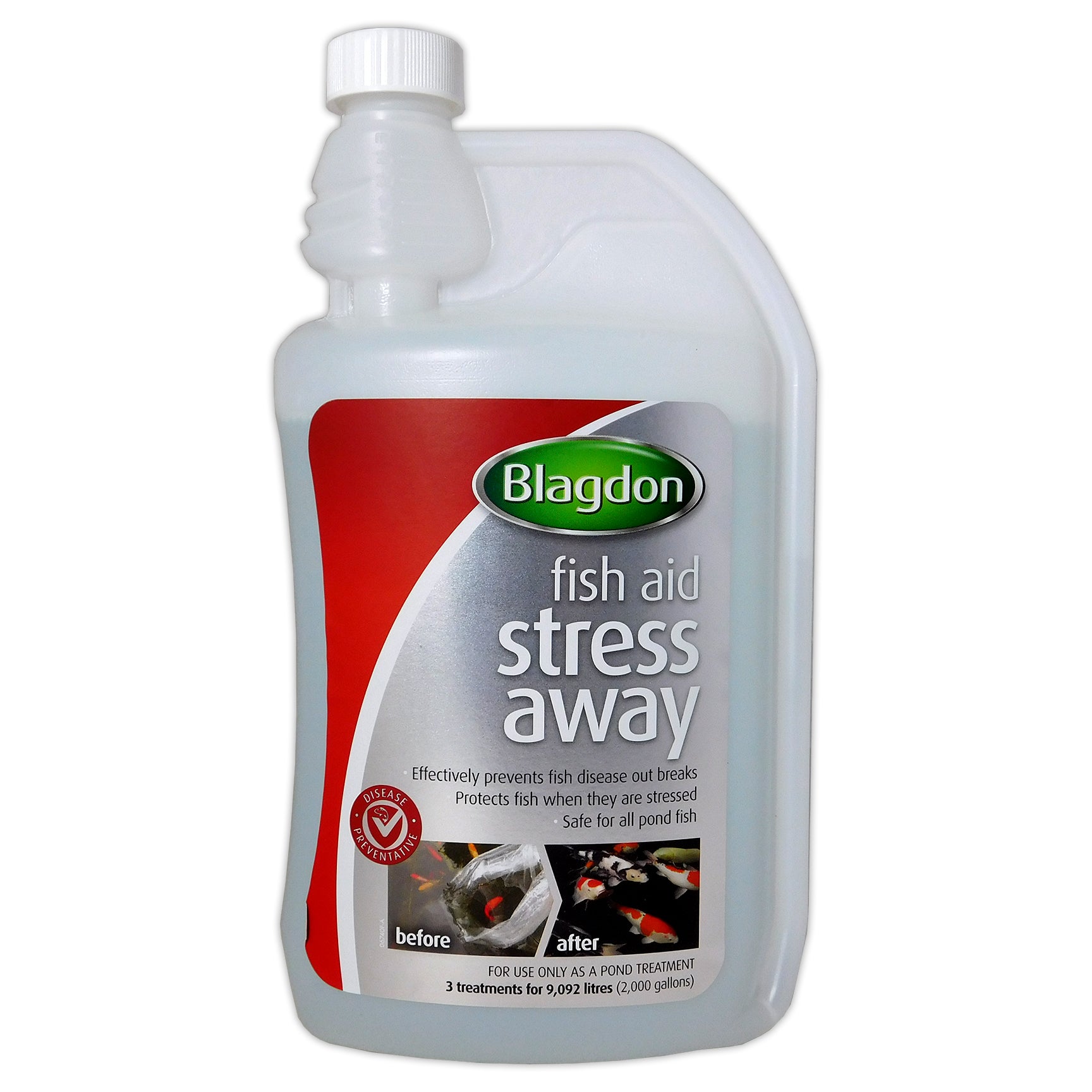 Blagdon FishAid Stress Away Parasite & Disease Preventer