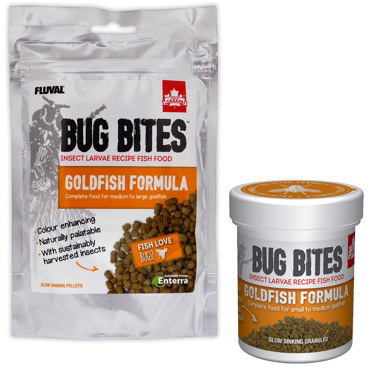 Fluval Bug Bites Goldfish Formula | from Aquacadabra