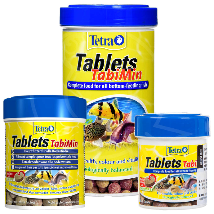 Tetra TabiMin Sinking Tablets Food