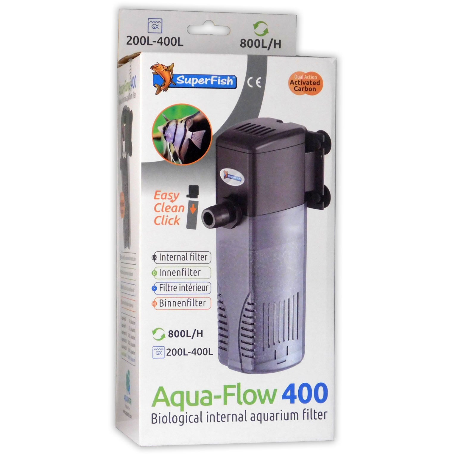 Aquarium filter outlet superfish