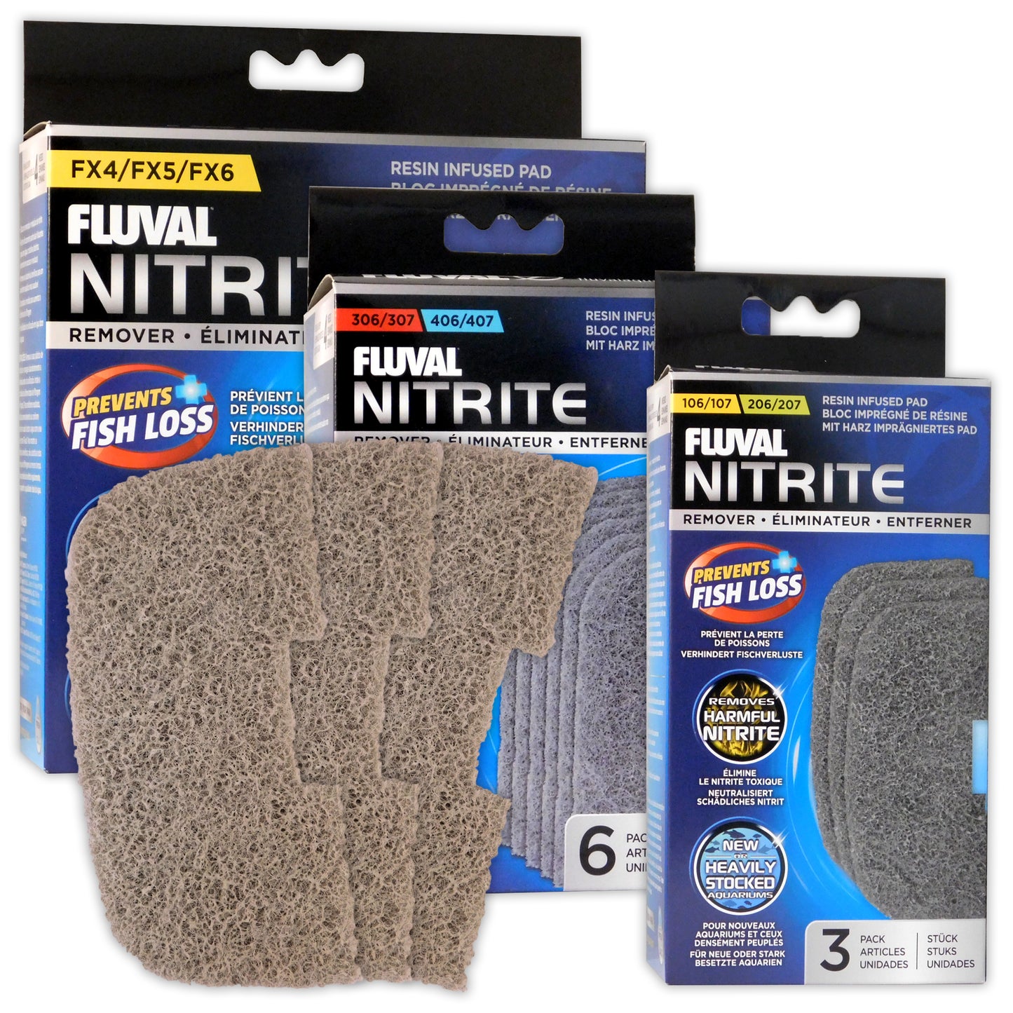 Fluval Nitrite Remover Pads