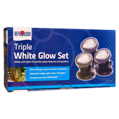 Bermuda Triple White Glow Set