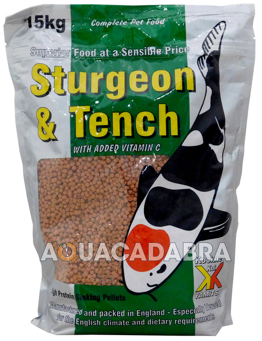 Kockney Koi Sturgeon & Tench 3mm Sinking Pellets