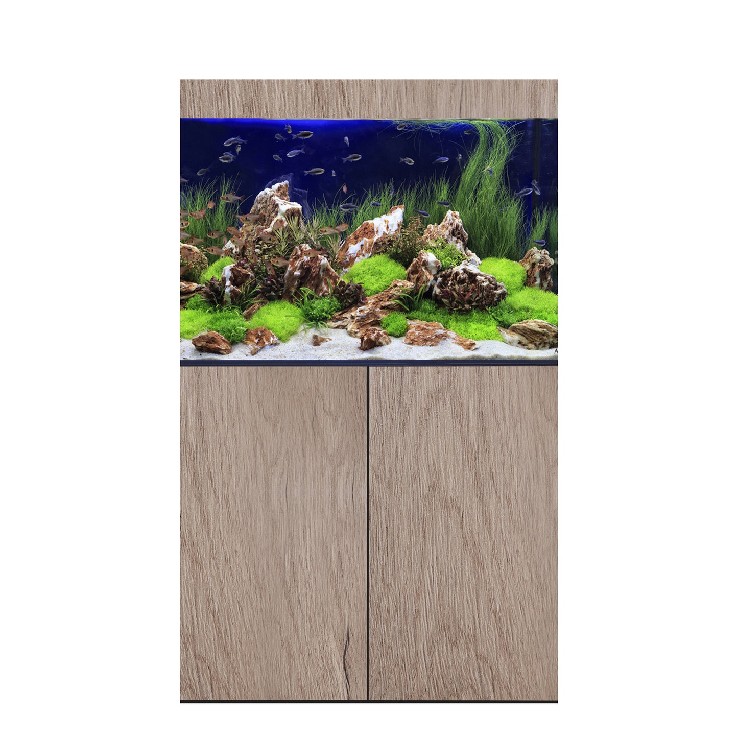 D-D Aqua-Pro Freshwater 900 Tank & Cabinet (Natural Oak)