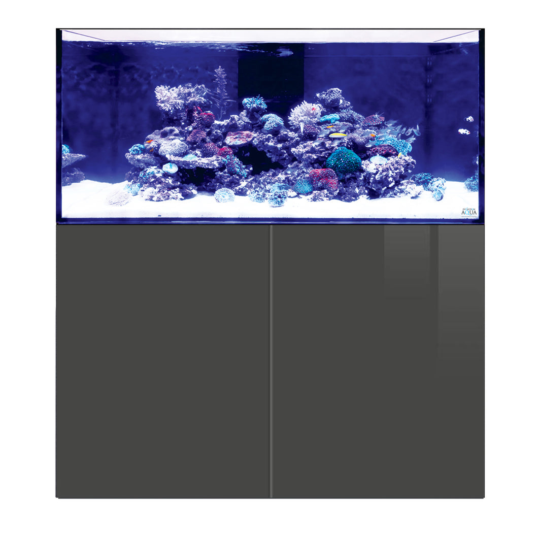D-D Aqua-Pro Reef 1200 Tank & Cabinet (Gloss Anthracite)