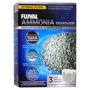 Fluval Ammonia Remover 3 x 180g