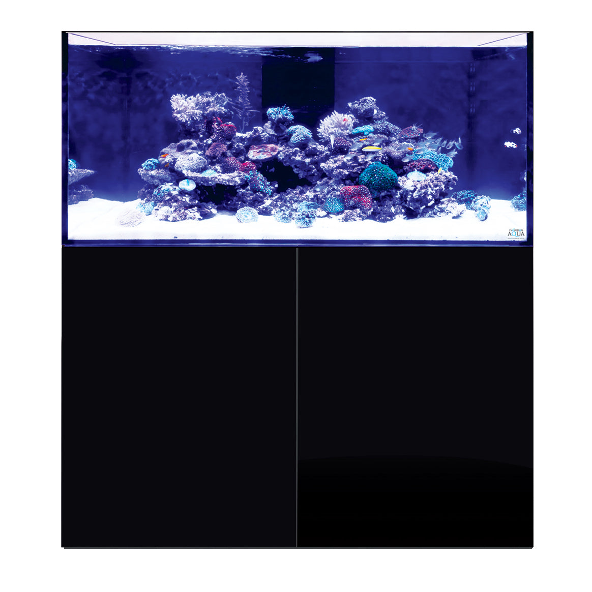 D-D Aqua-Pro Reef 1200 Tank & Cabinet (Gloss Black)