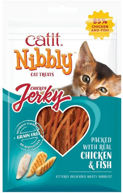 Catit Nibbly Jerky/Wraps/Grills Cat Treats