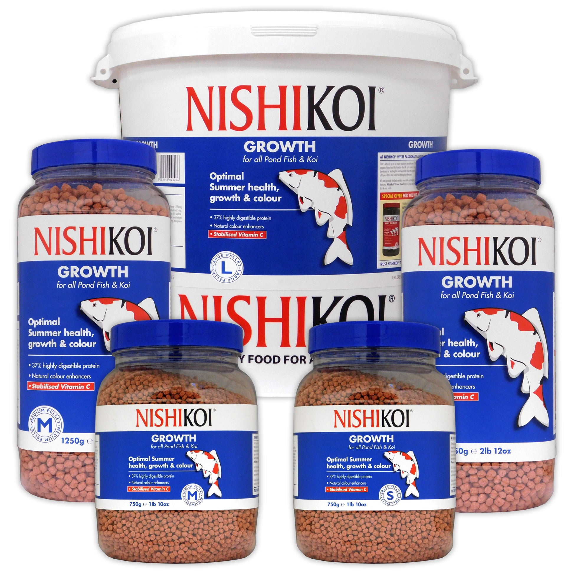 Nishikoi Growth - Small Pellets