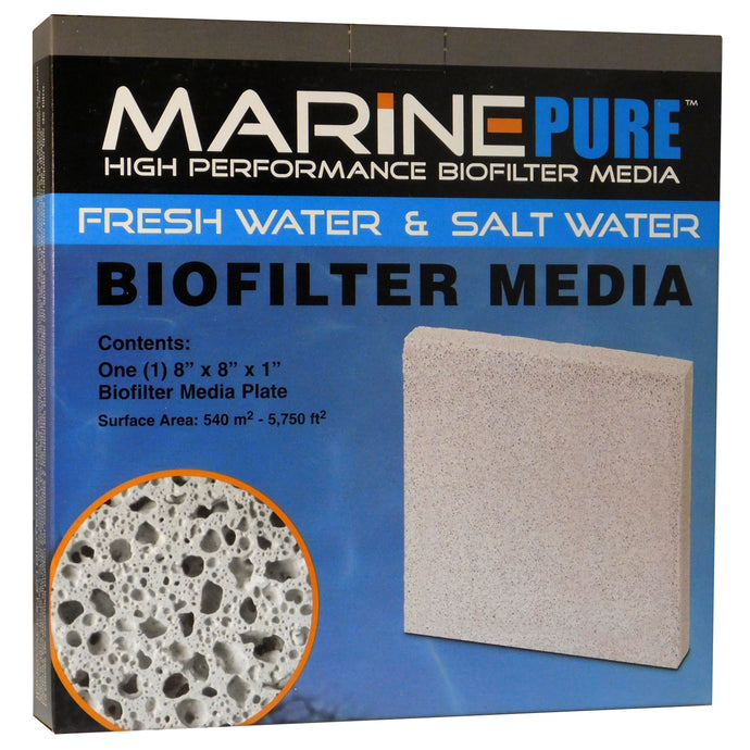 MarinePure Bio Filter Plate - 8x8x1