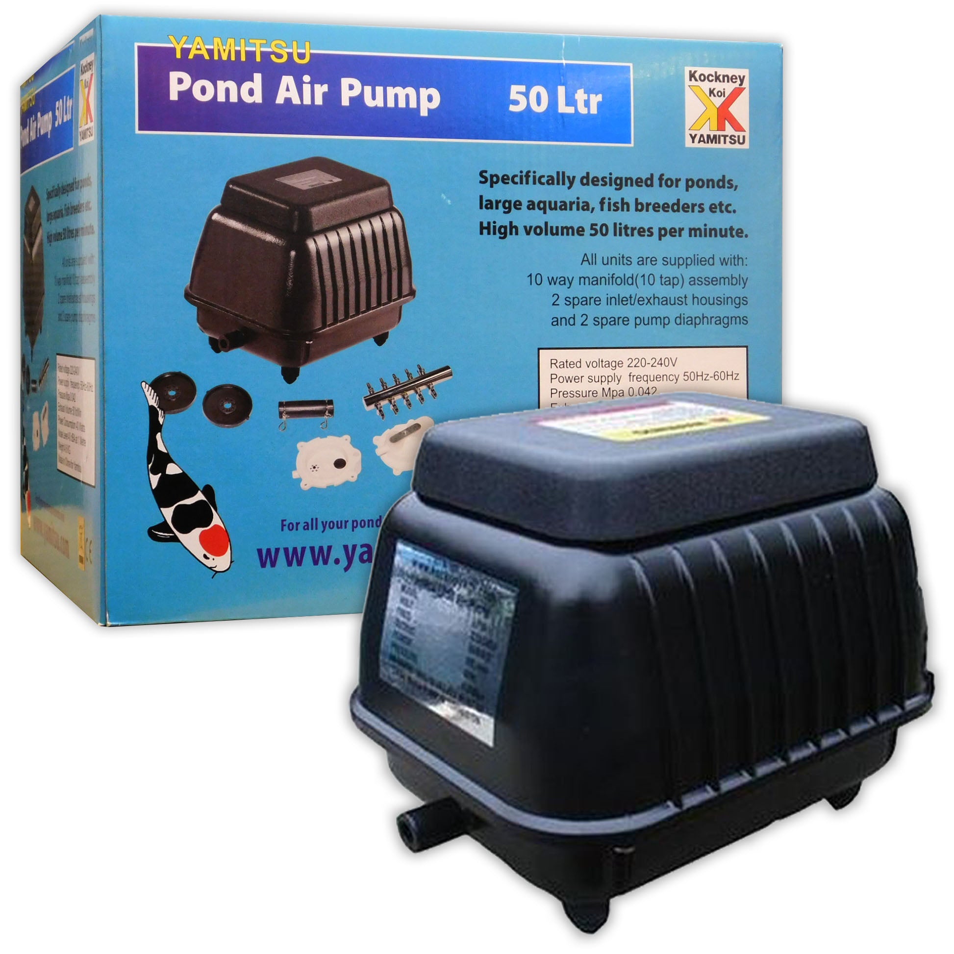 Kockney Koi Pond Air Pump 50L