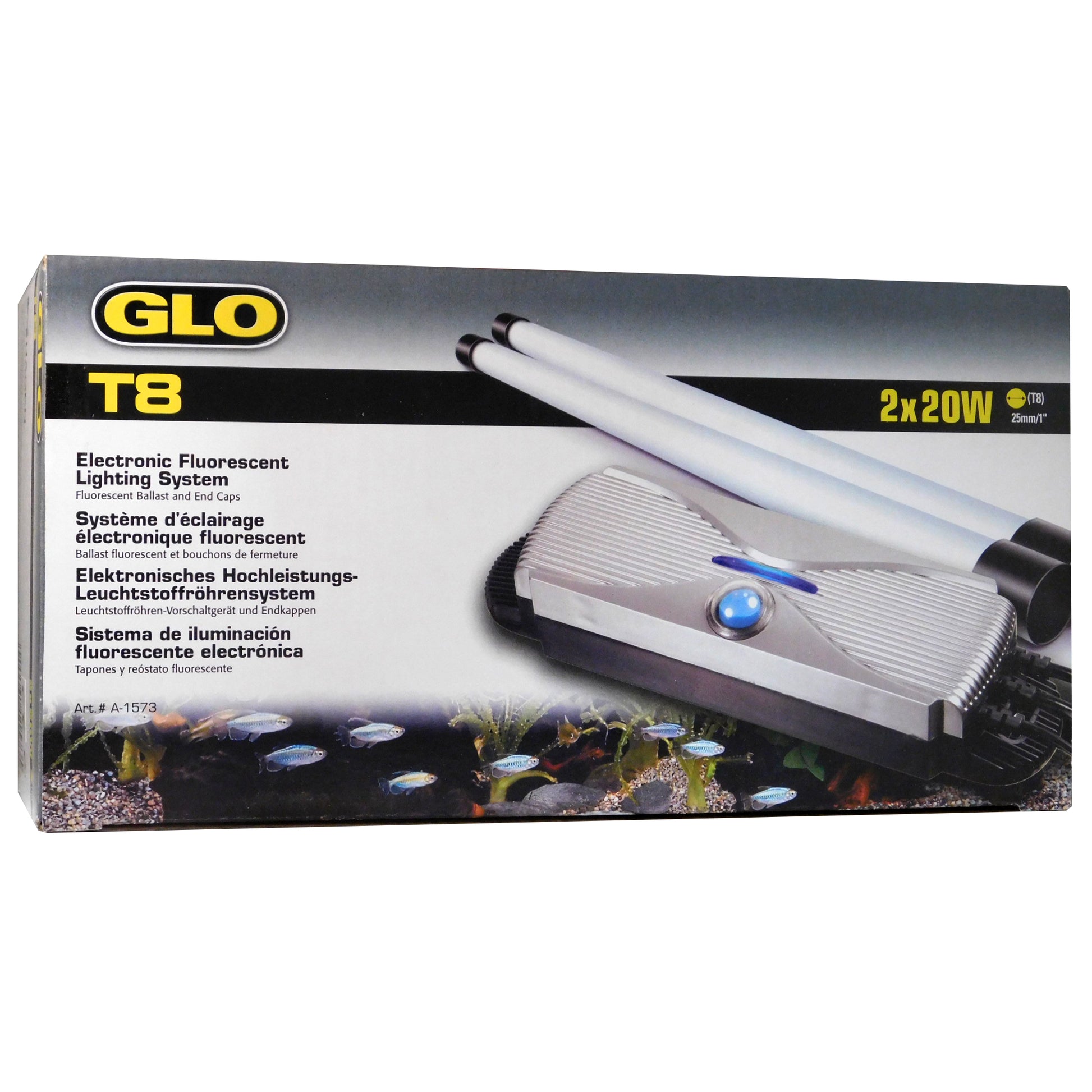 Hagen GLO T8 20w Ballast Double - A1573