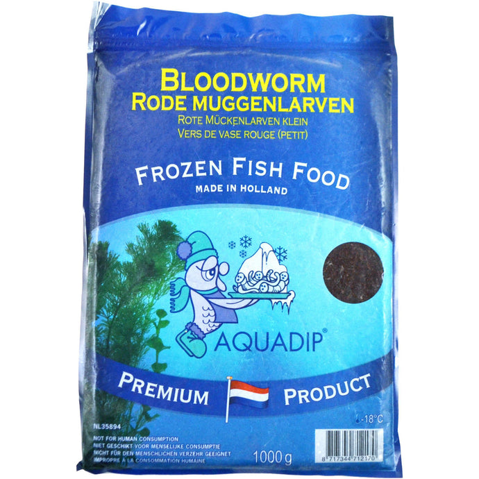 Aquadip Frozen Bloodworm 1kg Pack