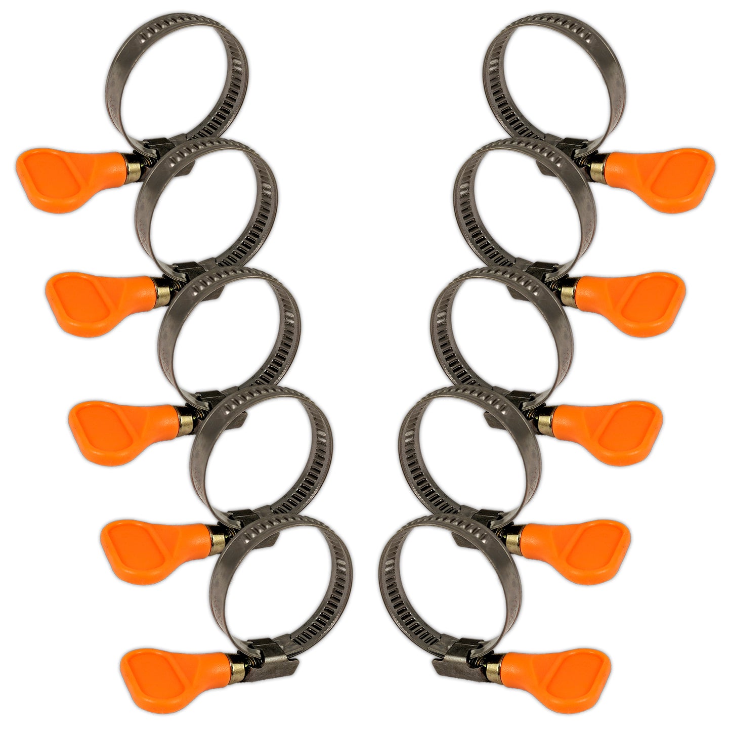 Kockney Koi Jubilee Band Hose Clamps (Box of 10)