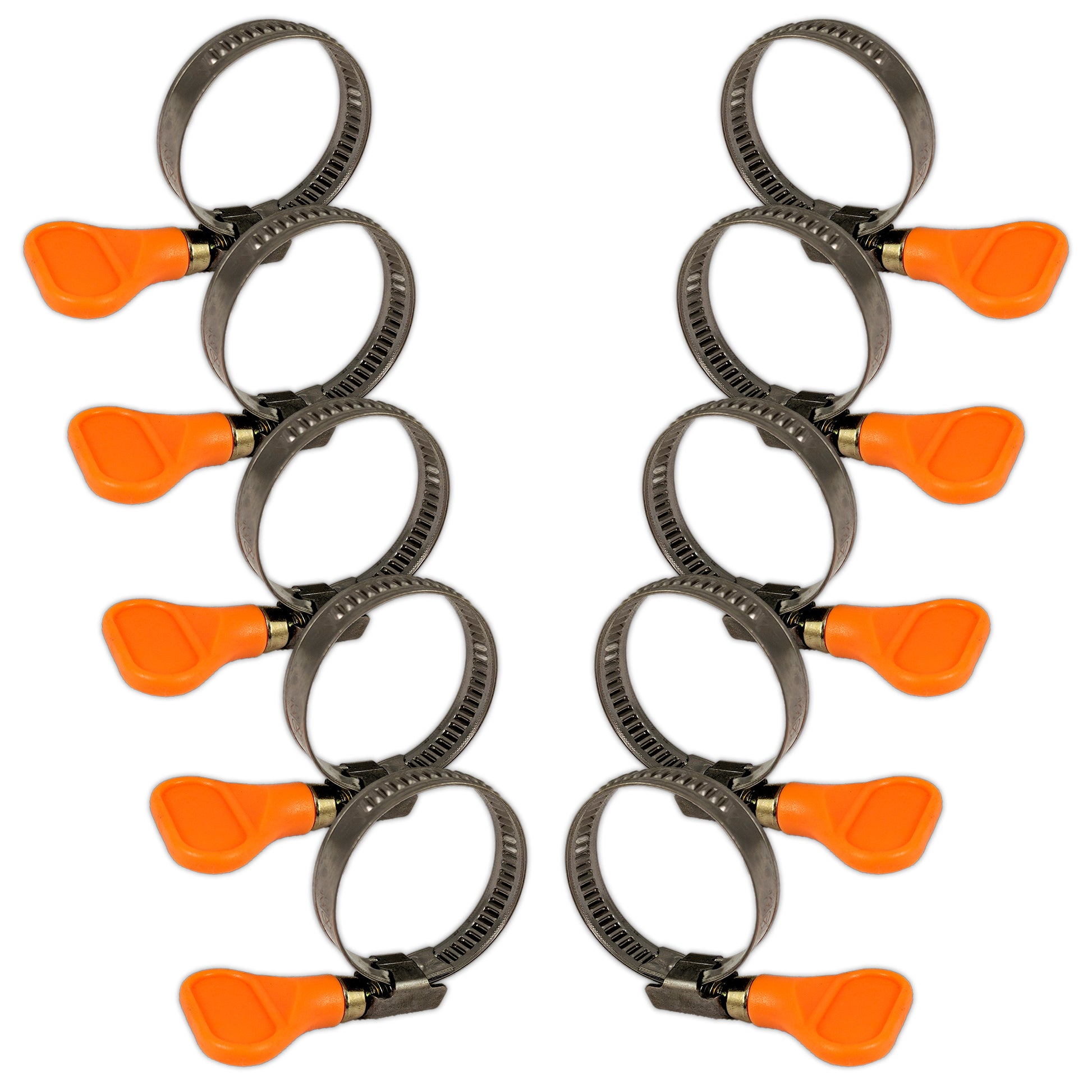 Kockney Koi Jubilee Band Hose Clamps (Box of 10)