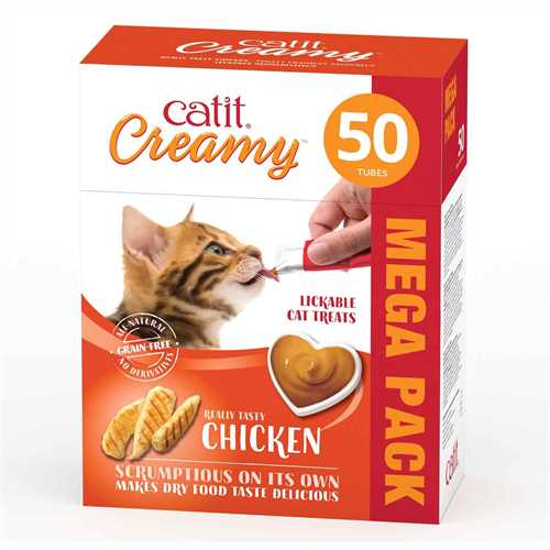 Catit Creamy Treats Chicken Mega Pack