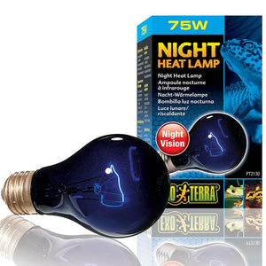 Exo Terra Night Heat Lamp 75w A19 - PT2130