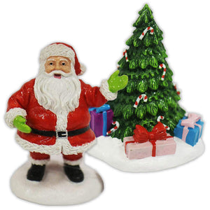 Santa & Christmas Tree Tank Ornaments