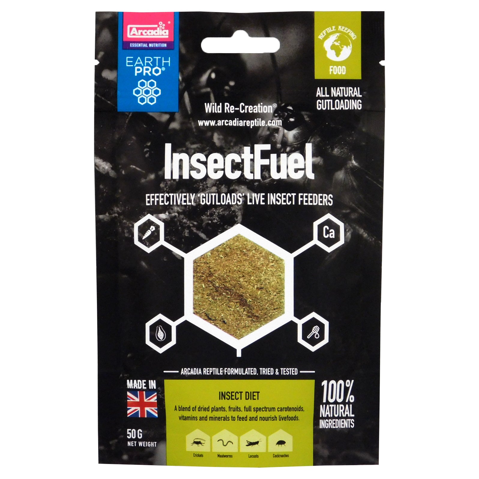 Arcadia Earth Pro Insect Fuel 50g