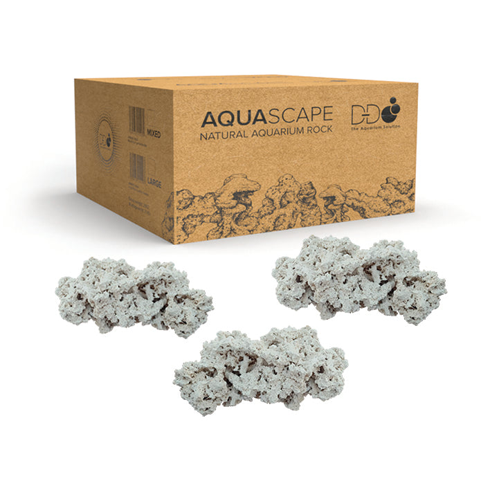 D-D Aquascape Rock 20kg Mixed Box (pieces 0.5 - 2.5kg)