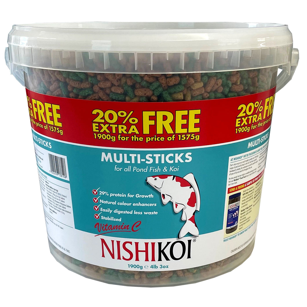 Nishikoi Multi Sticks 1575g + 20% Free
