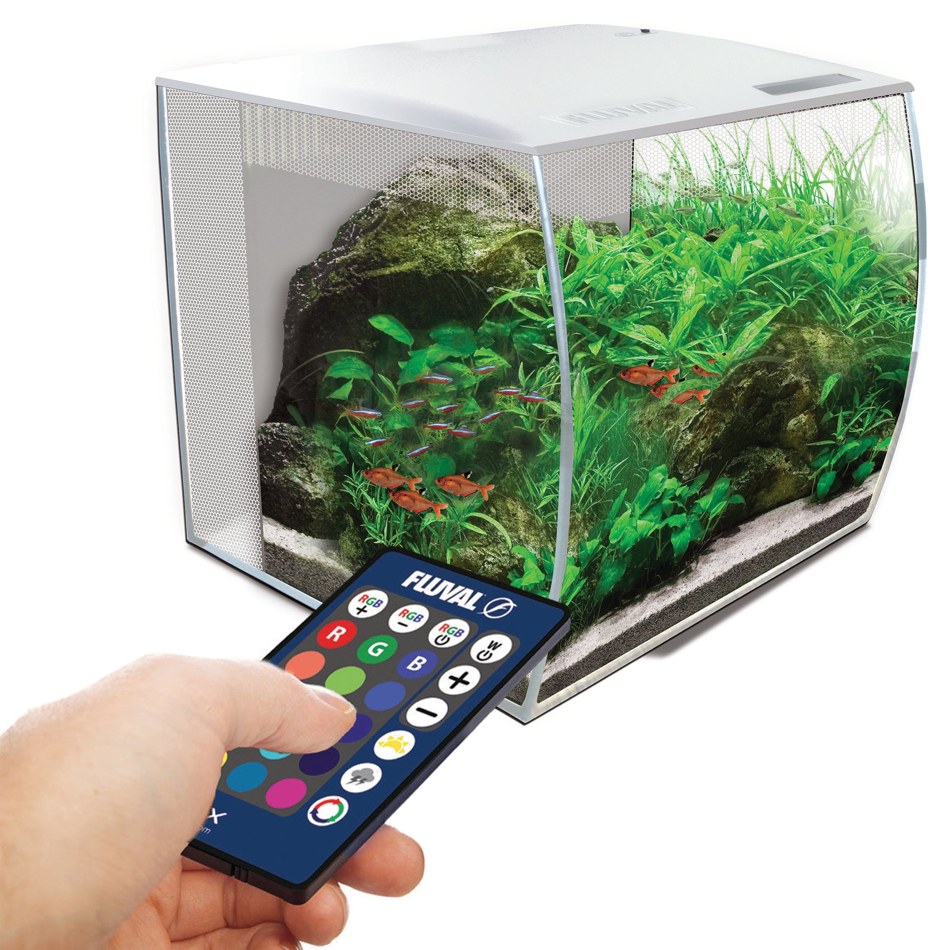 Fluval Flex White 57L Aquarium 15008