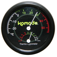 Komodo Thermometer & Hygrometer Analog