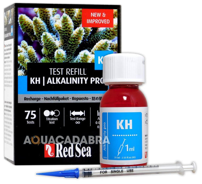 Red Sea KH/Alkalinity Pro - Test Kit Refills (75 tests)