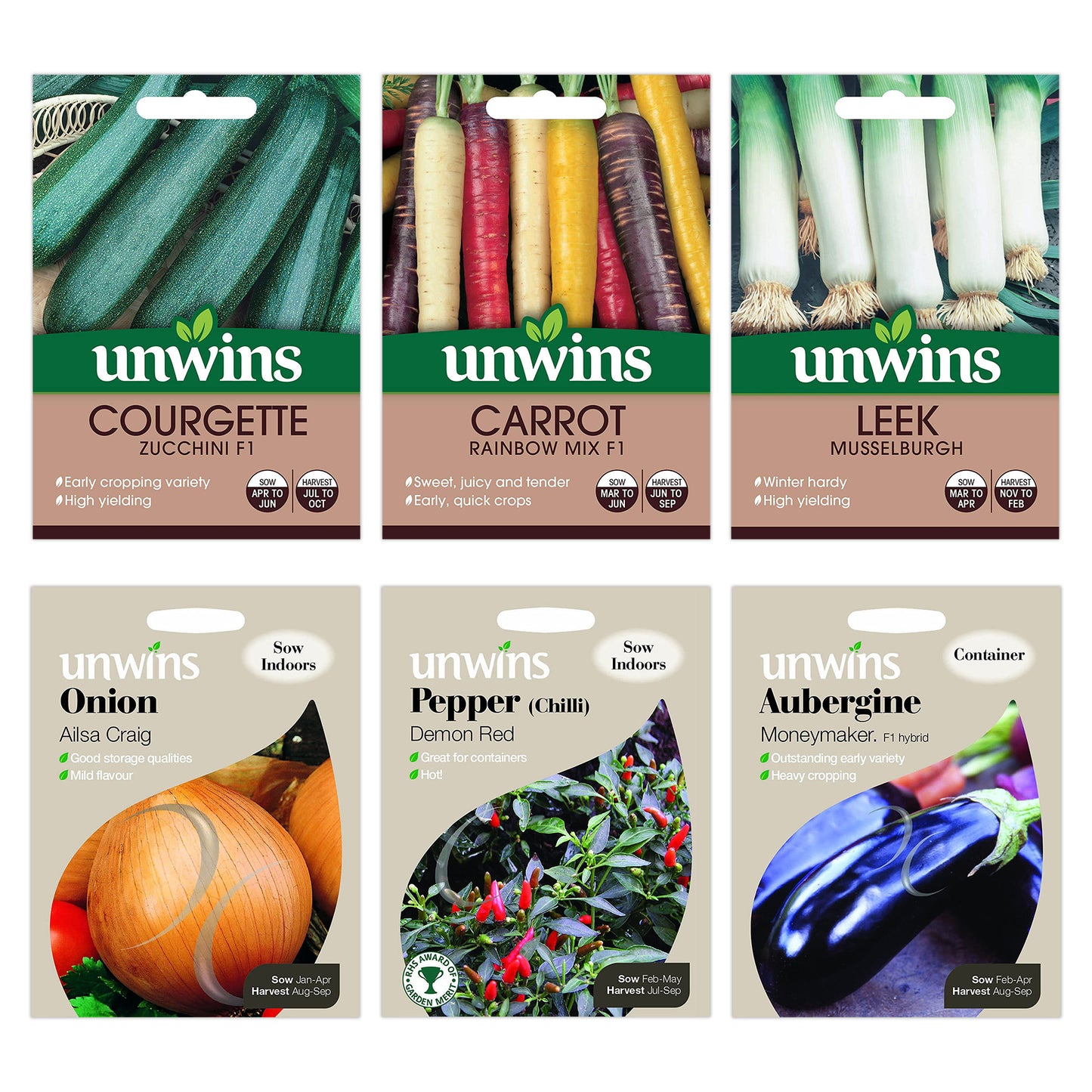 Unwins Vegetable Seeds