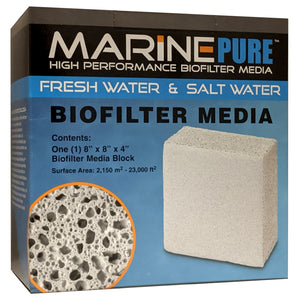 MarinePure Bio Filter Block - 8x8x4"