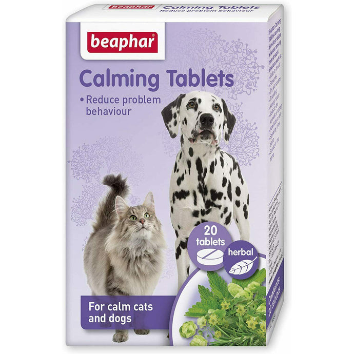 Beaphar Calming 20 Tablets for Cats & Dogs