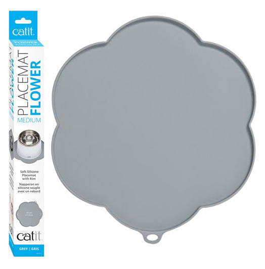 Catit Flower Placemat Grey