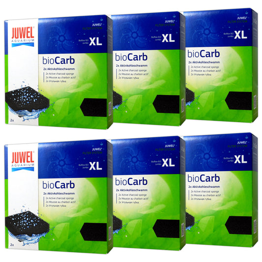 Juwel bioCarb XL (Jumbo / Bioflow 8.0) Carbon Sponges x6 - 88159