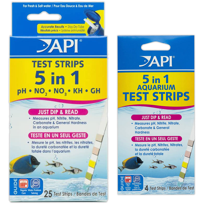 Api Quick Testing Kit API 5-in-1 Test Kits | from Aquacadabra