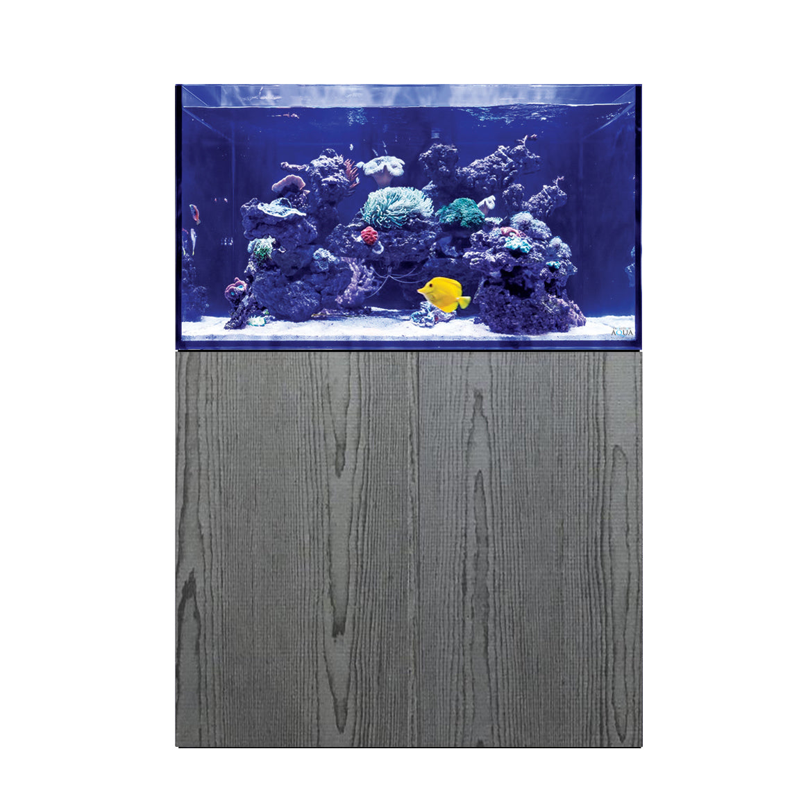 D-D Aqua-Pro Reef 900 Tank & Cabinet (Carbon Oak)