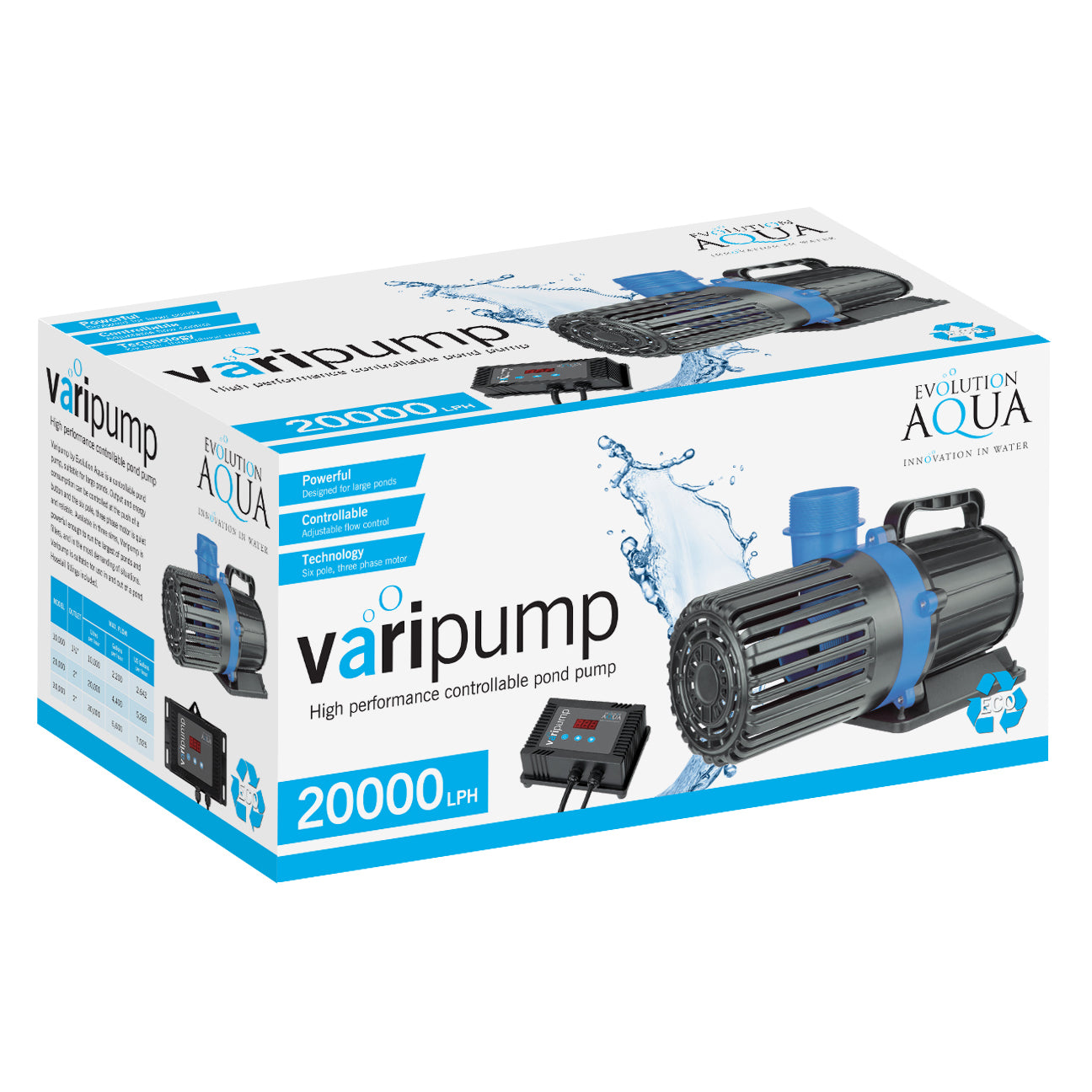 Evolution Aqua Varipump 20000