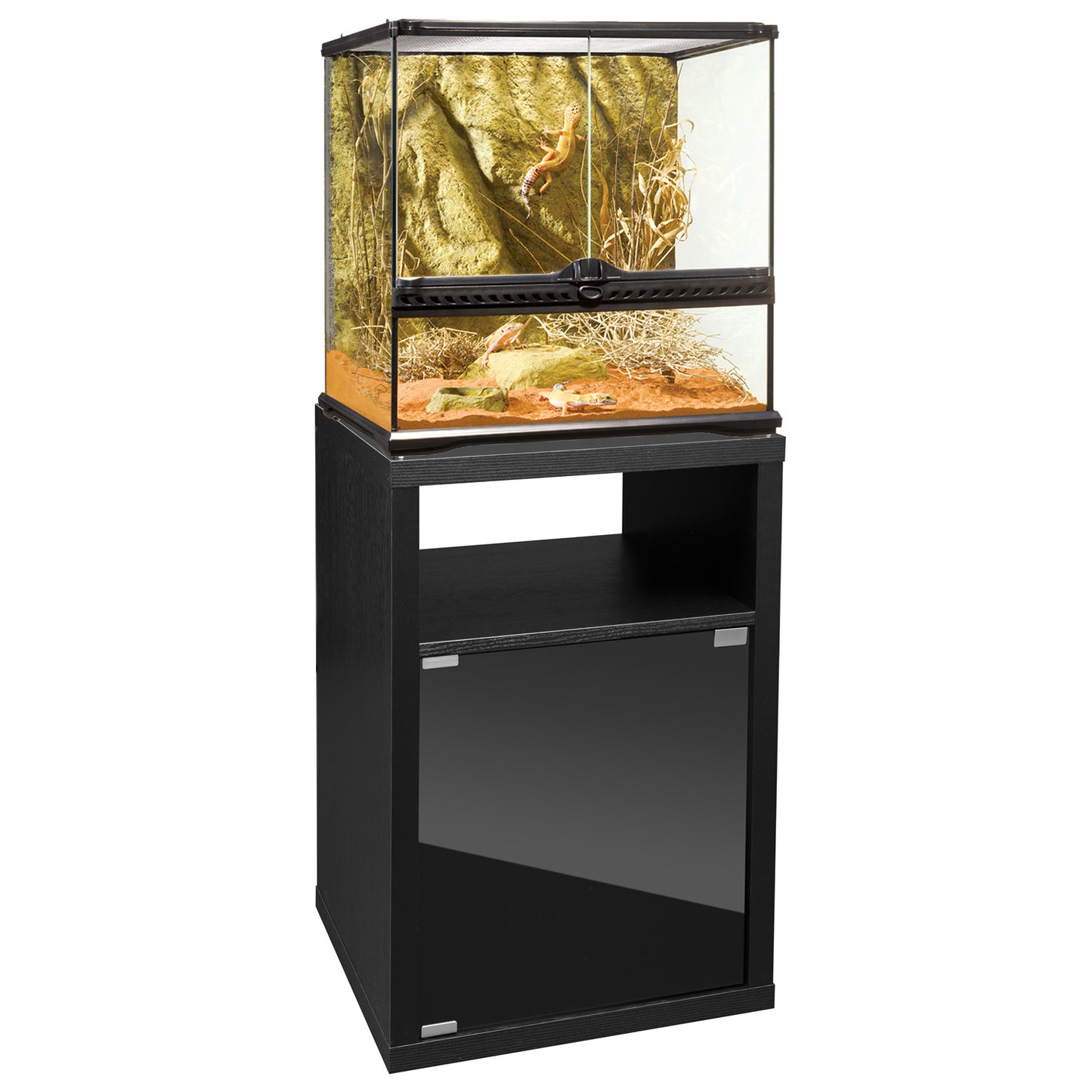 Exo Terra Terrarium Small/Wide 45x45x45cm & Cabinet