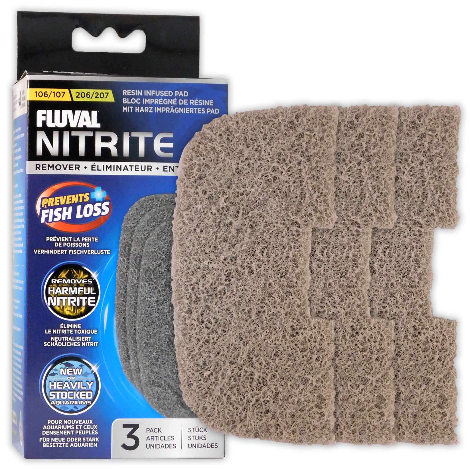 Fluval Nitrite Remover Pads