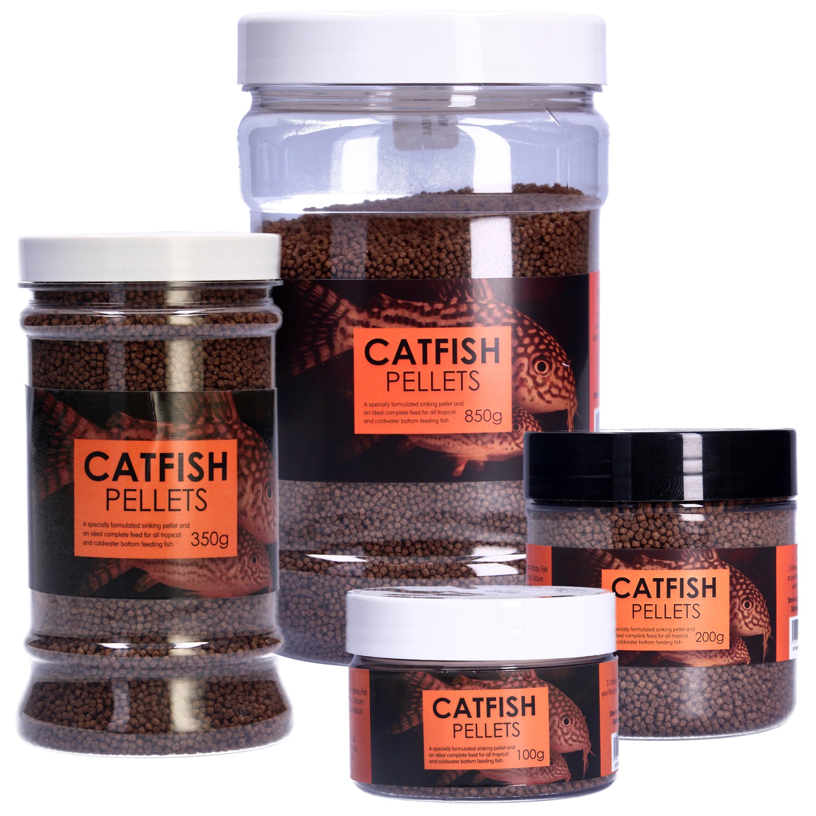 Sinking pellets for sales catfish