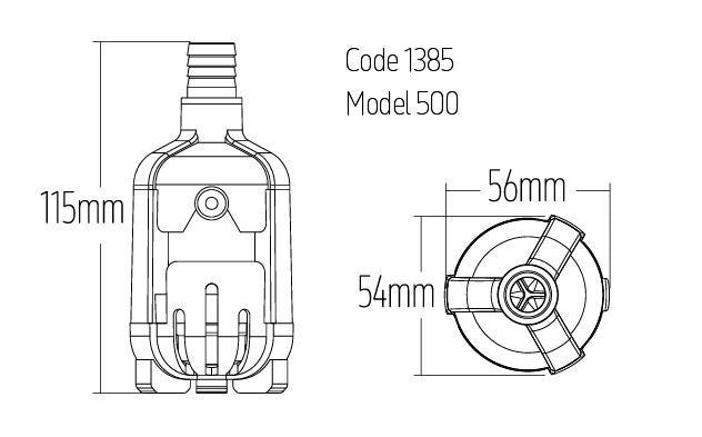 TMC Reef Pump Compact 500 