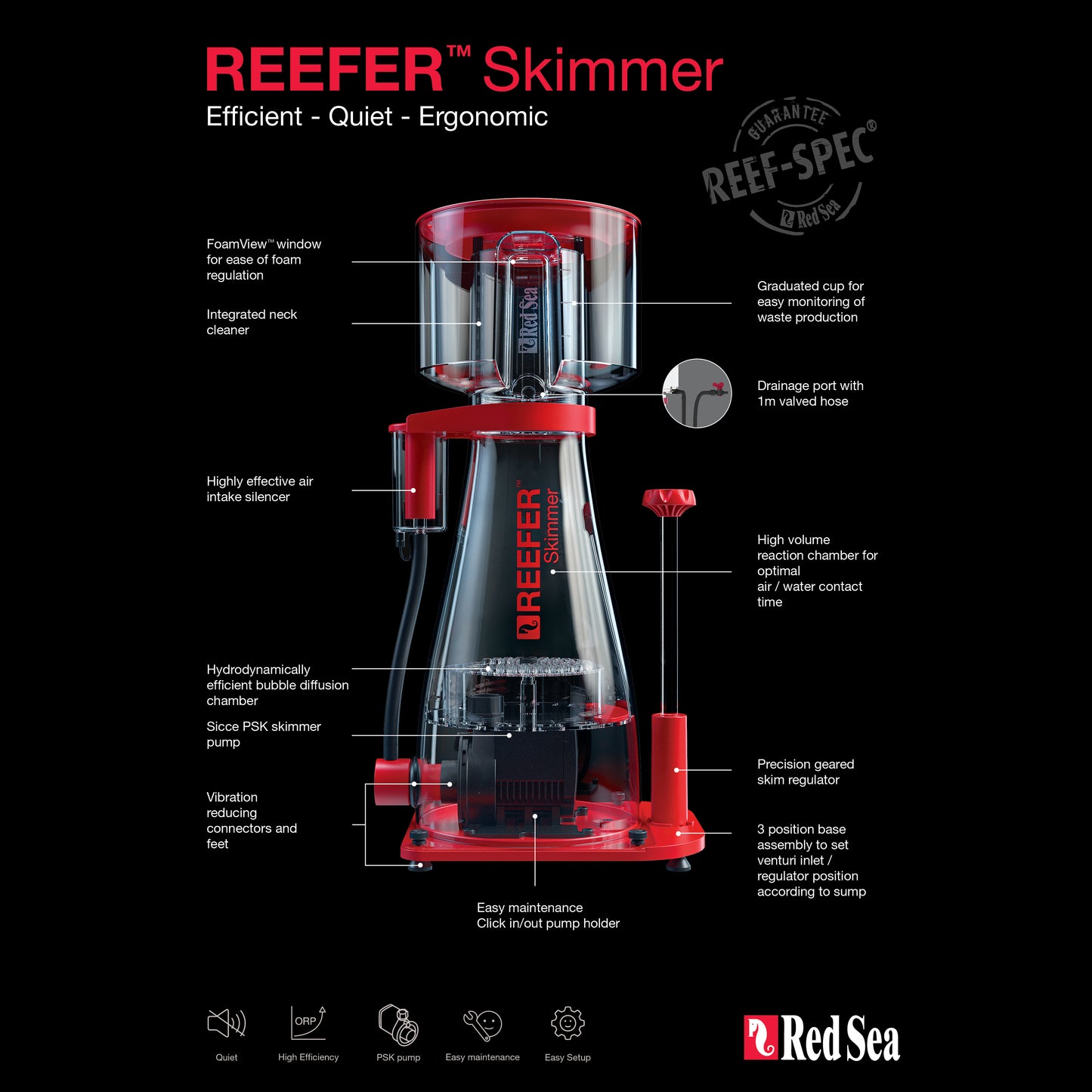 Red Sea Reefer Protein Skimmer 600