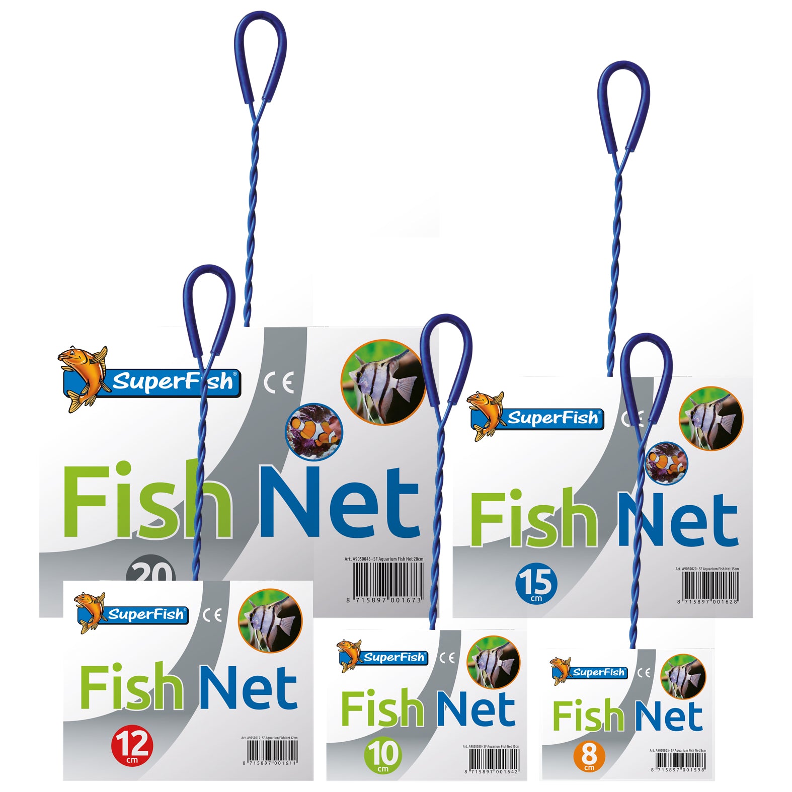 Superfish Aquarium Fish Net | Quality Fine Nets | 5 Sizes – Aquacadabra