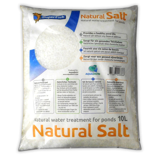 Superfish Pond Natural Salt 10L