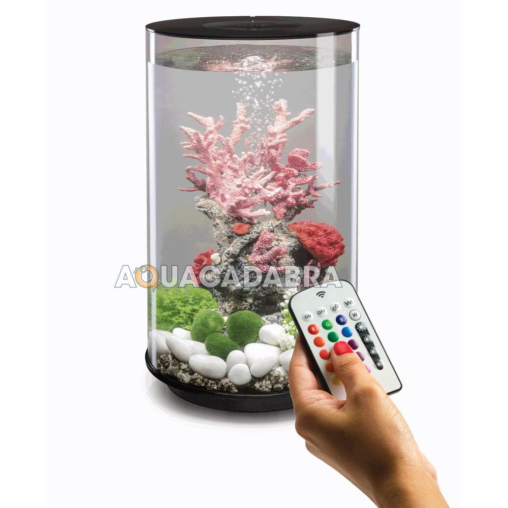 biOrb Tube 30L MCR LED Aquarium | Black/White