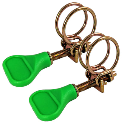 Kockney Koi Double Wire Hose Clamps (Pairs)