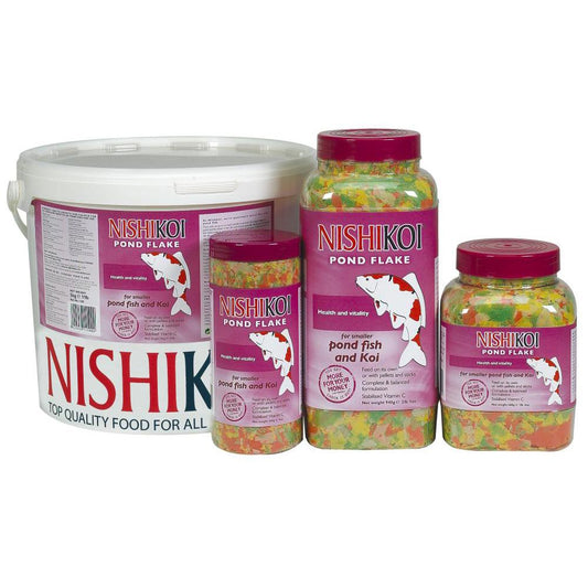 Nishikoi Floating Pond Flakes - all sizes