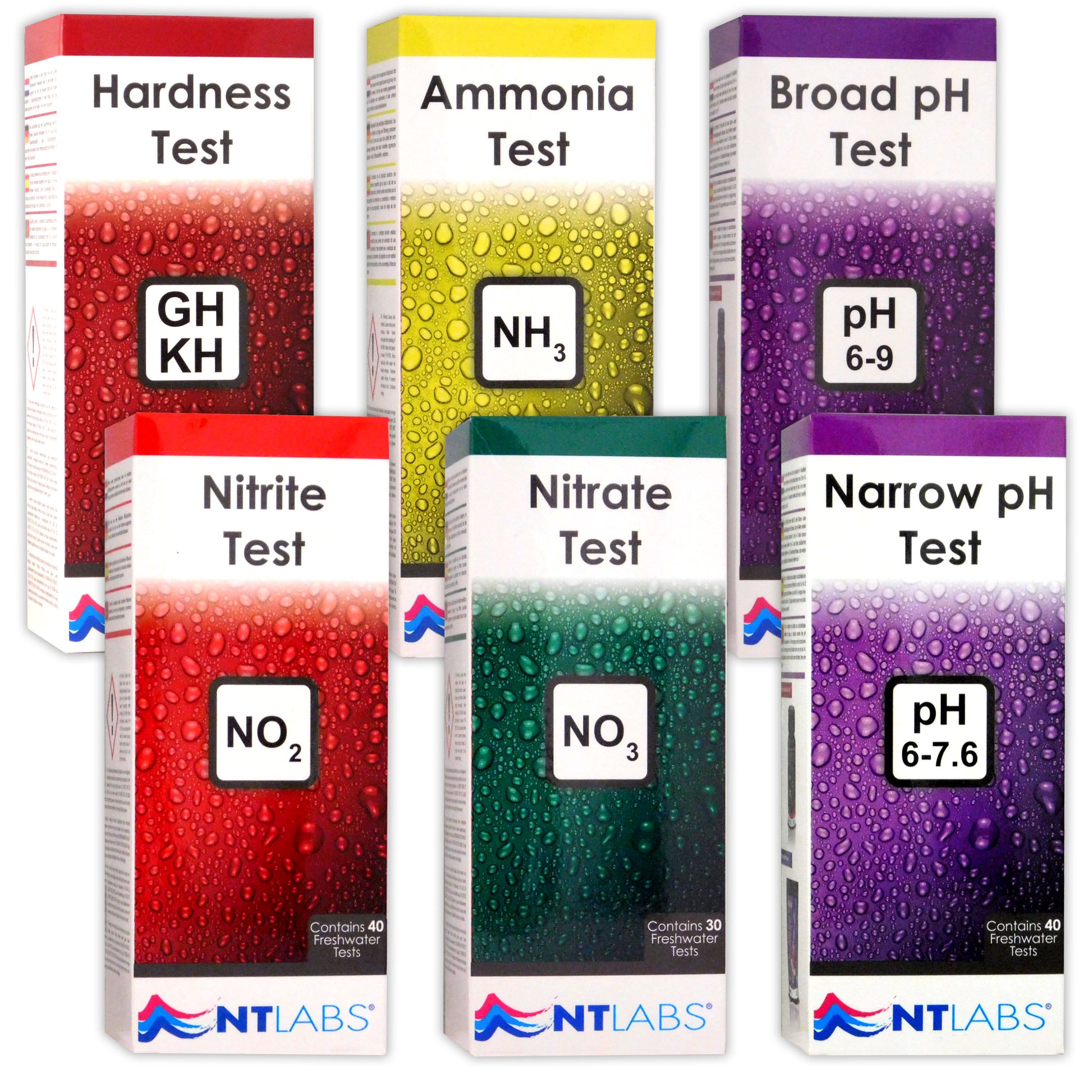 NT Labs Test Kits - Ammonia, Hardness, Nitrate/Nitrite & pH